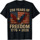 250 Years American Flag Anniversary USA 250th Birthday