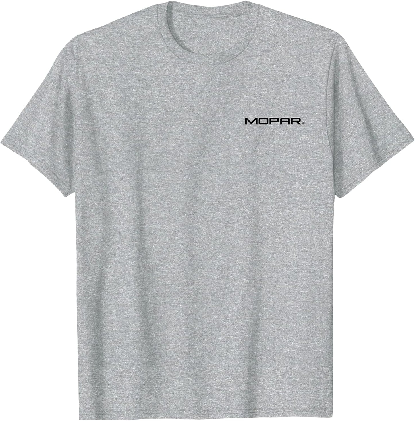 Mopar Vintage 1937-1947 Logo (Front/Back Print) - Grey