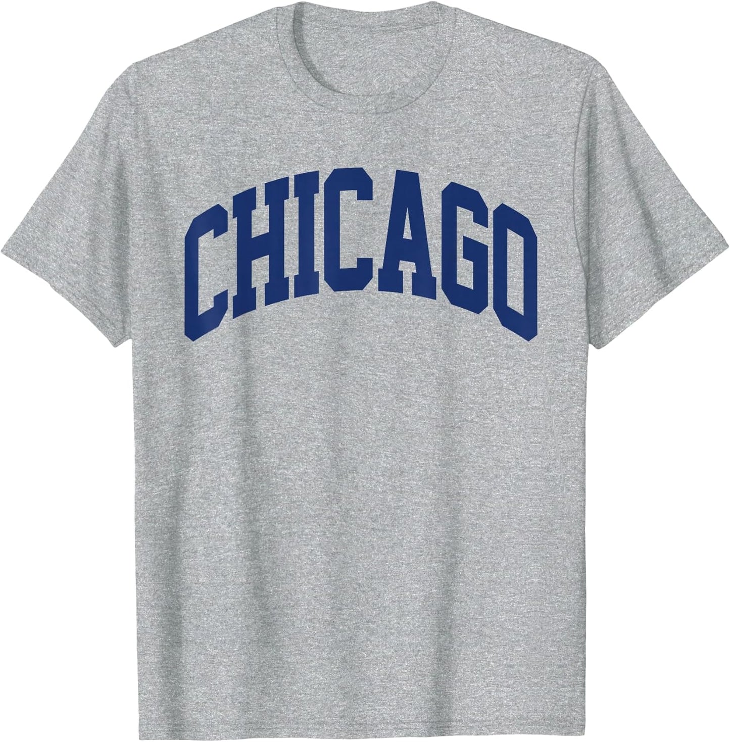 Retro Chicago Throwback Classic Chicago Men Women Blue