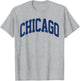 Retro Chicago Throwback Classic Chicago Men Women Blue