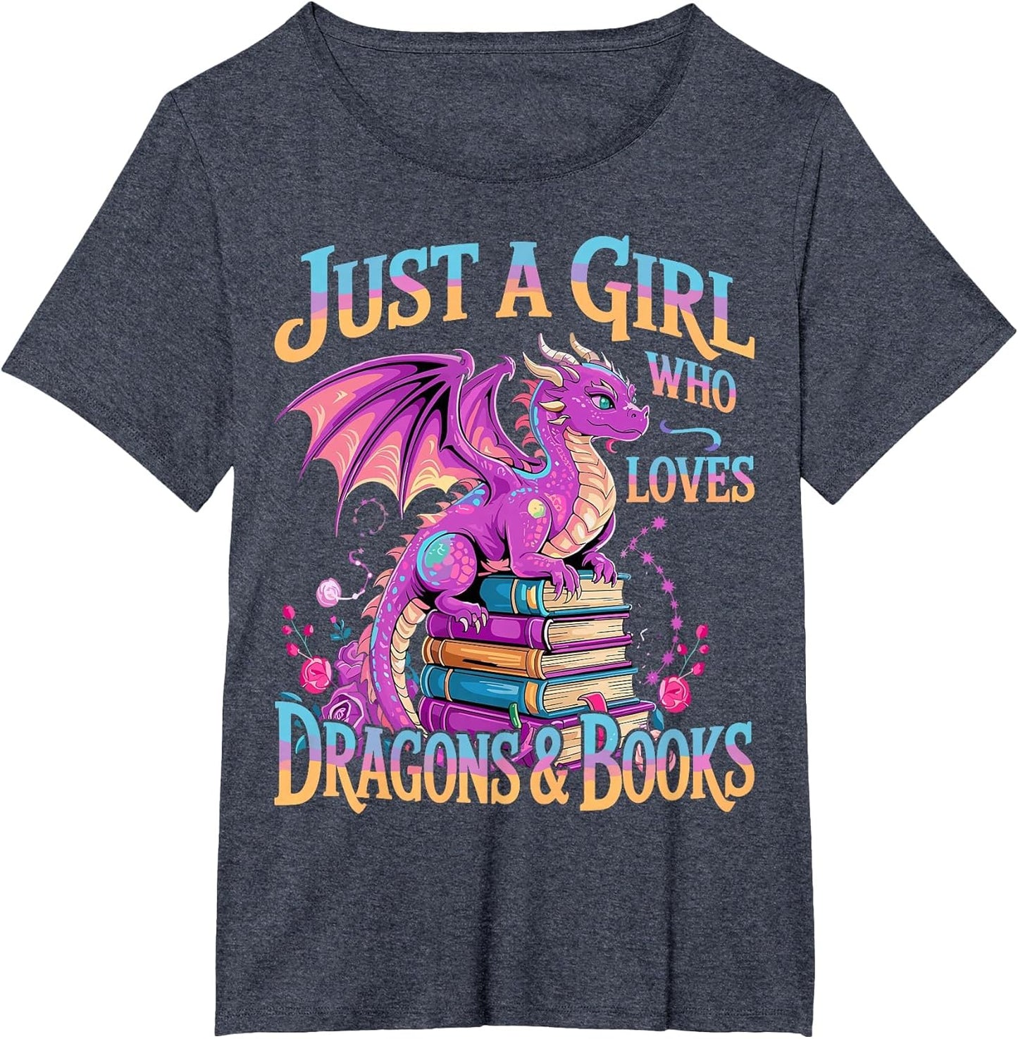 Just a Girl who Loves Dragons and Books Dragon Reading