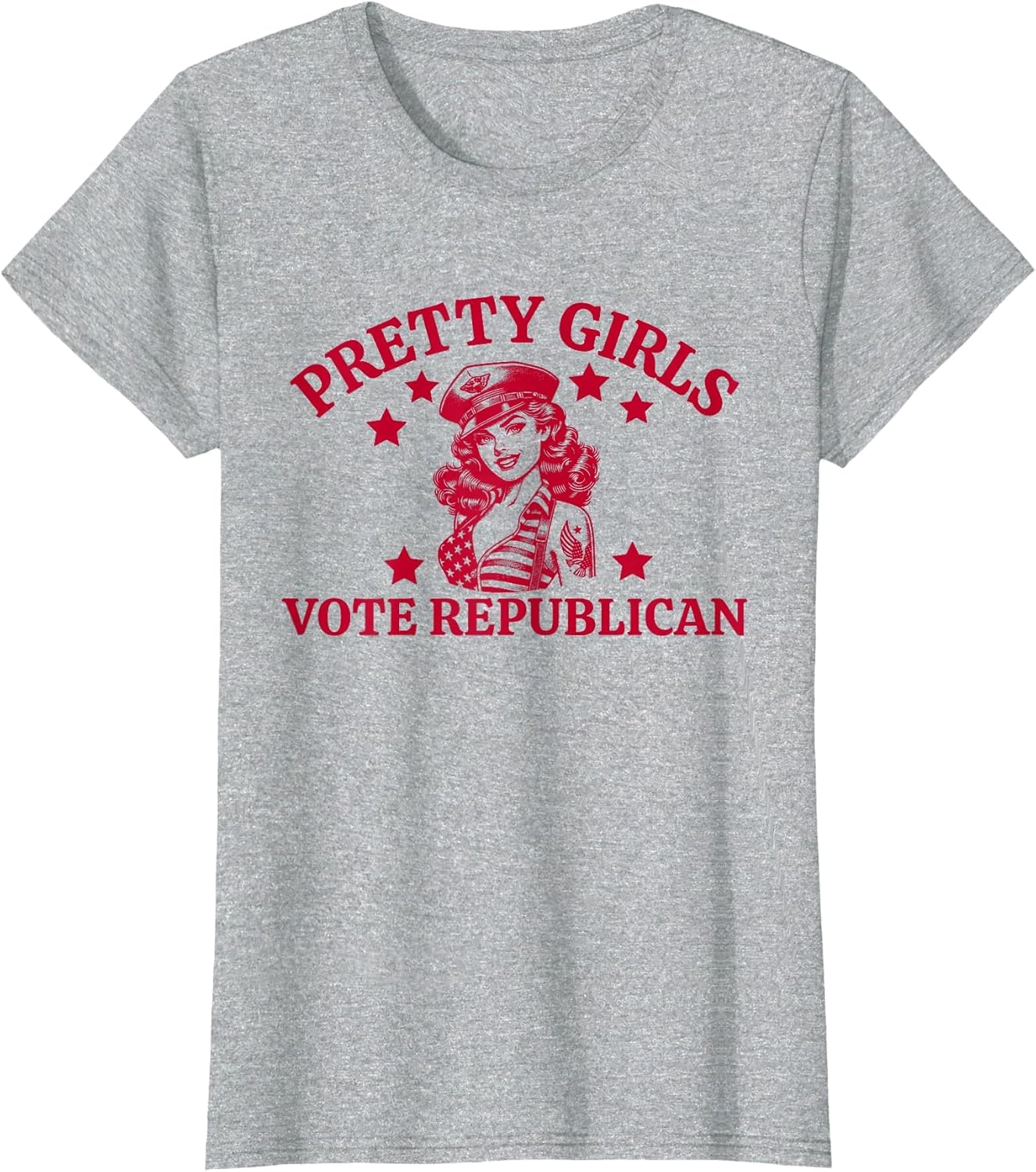 Pretty Girls Vote Republican Funny Conservative Patriotic