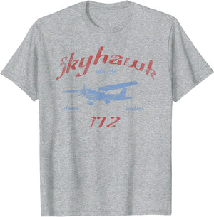 172 Skyhawk Airplane Classic Vintage Aviation Private Pilot