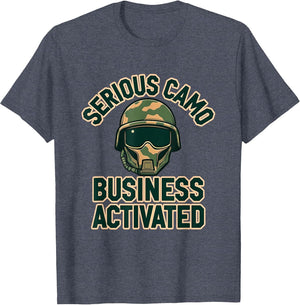 Serious Camo Business Activated Military Design