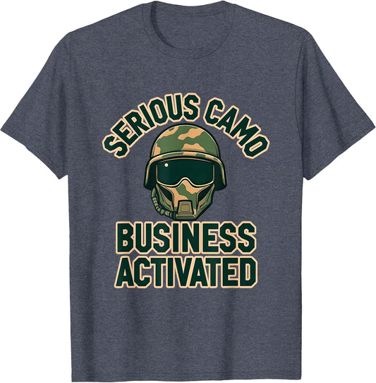 Serious Camo Business Activated Military Design