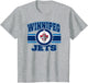 Winnipeg Jets Stripe Gray Officially Licensed