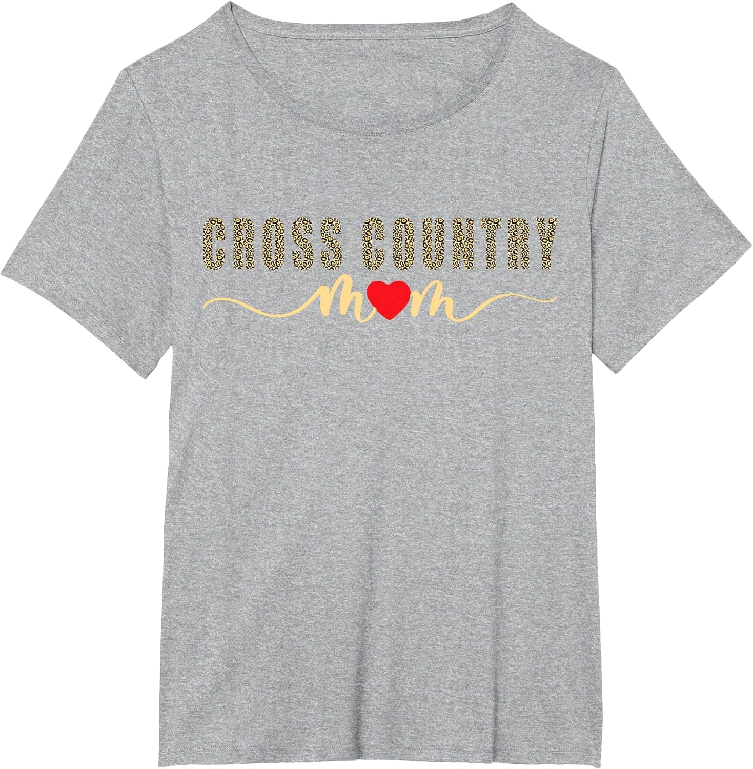 Cross Country Mom XC Funny Running Runner Leopard Mother