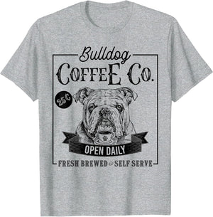 Retro English Bulldog Coffee Funny Dog Mom Coffee Lover