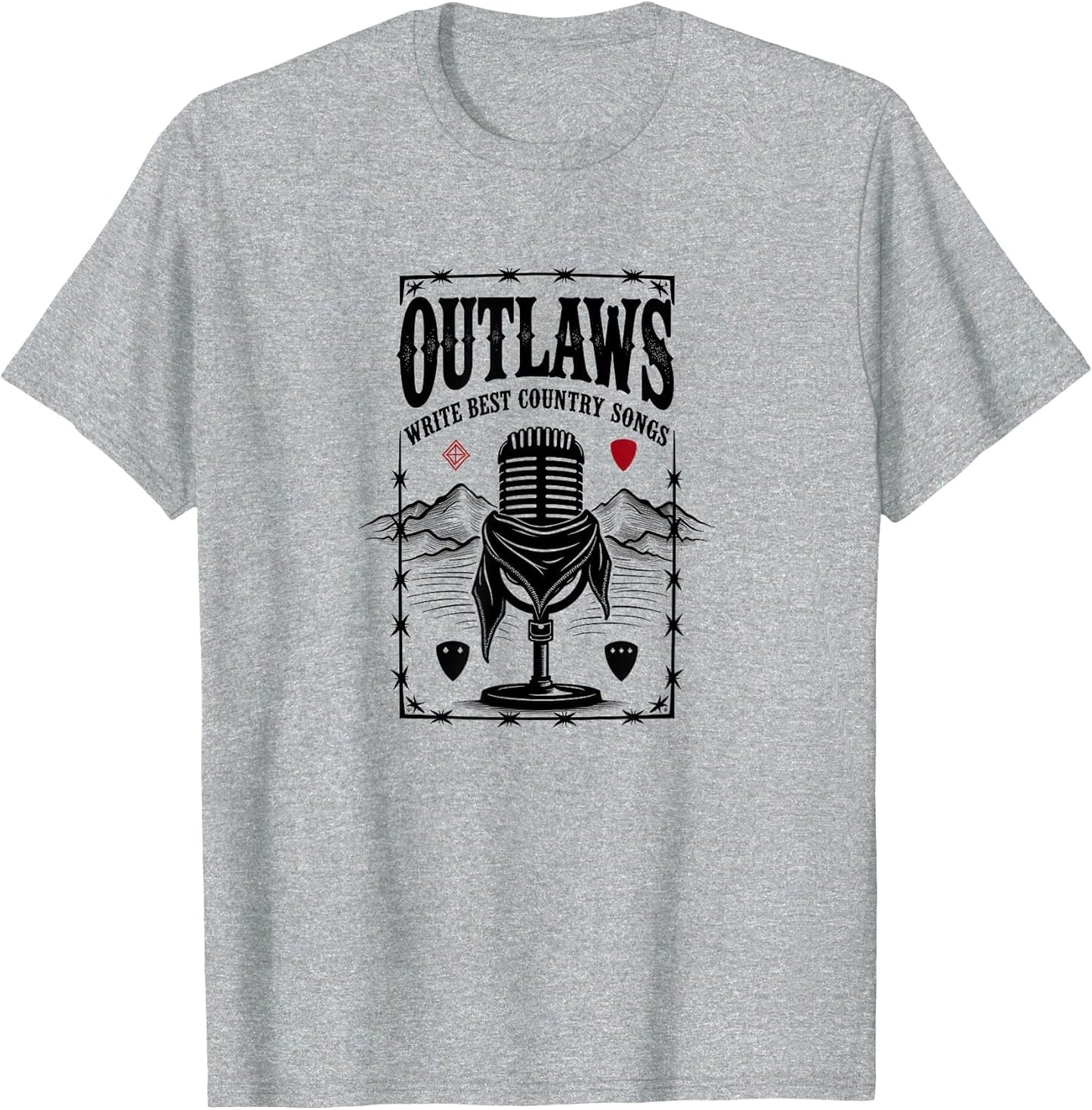 Outlaws Write Best Country Songs - Hillbilly Music Gift