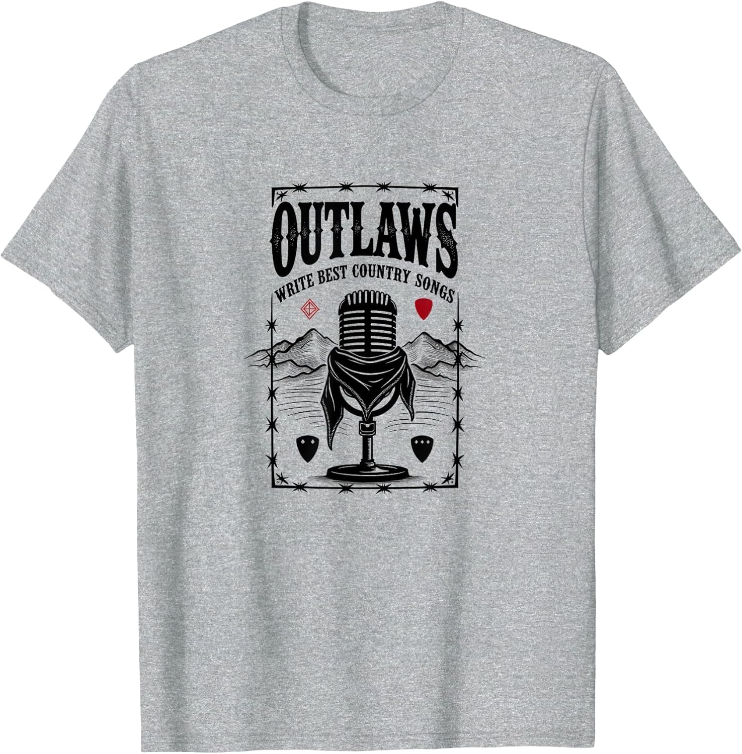 Outlaws Write Best Country Songs - Hillbilly Music Gift