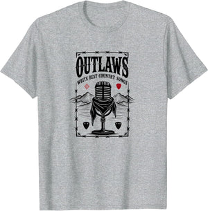 Outlaws Write Best Country Songs - Hillbilly Music Gift