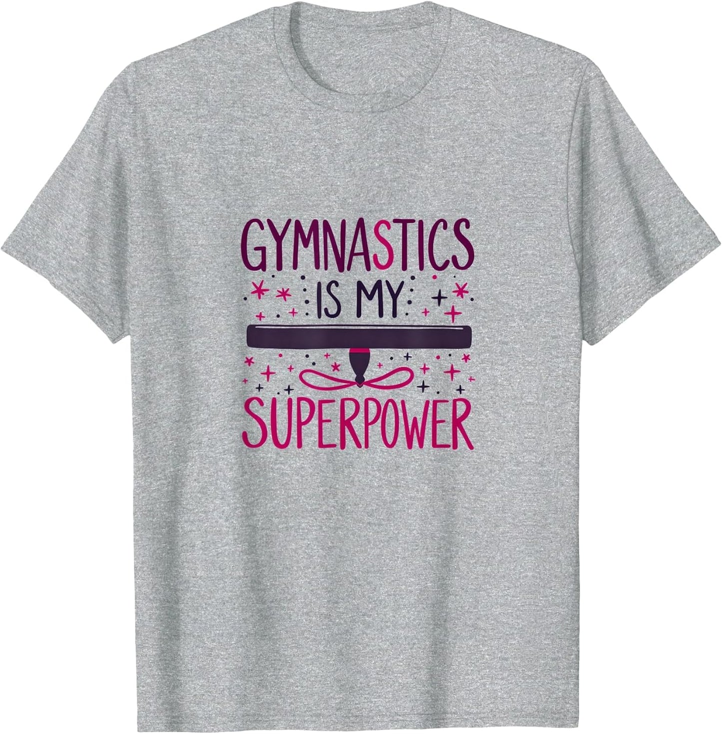 Gymnastics Nana Gifts Is My Superpower Girls Design