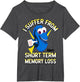 Disney Pixar Finding Dory I Suffer from Memory Loss Logo , Women's Plus, Dark Heather Grey, 2X