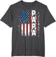 Papa American Flag Fathers Day from Grandkids Son Daughter