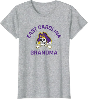 East Carolina University ECU Pirates Arched Grandma