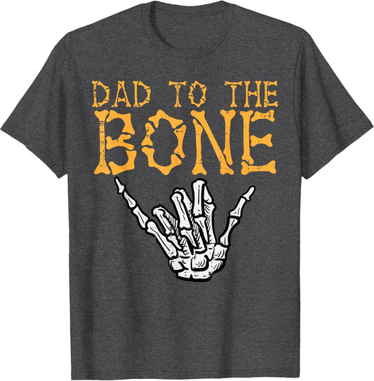 Halloween Dad to The Bone Skeleton Hand Fun Papa Costume Men