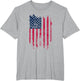 American Flag Stars Worn Stripes Weathered USA