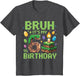 Bruh It's My 6th Birthday Funny Birthday Boy Game Pixel