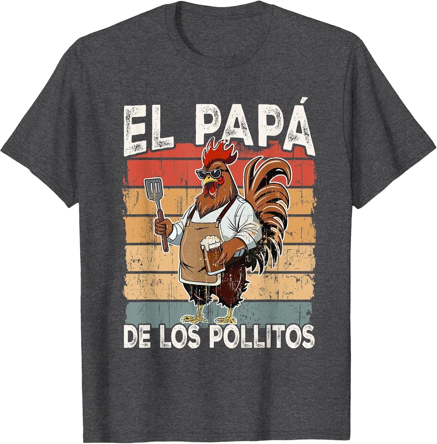 El Papa de lo pollitos Funny Spanish Dia del Padre