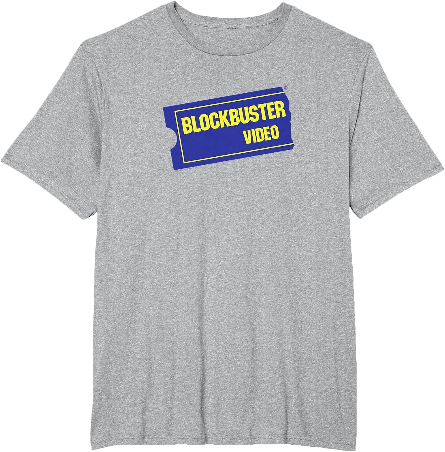 Blockbuster Vintage Ticket Logo Retro Video Rental Store
