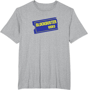 Blockbuster Vintage Ticket Logo Retro Video Rental Store