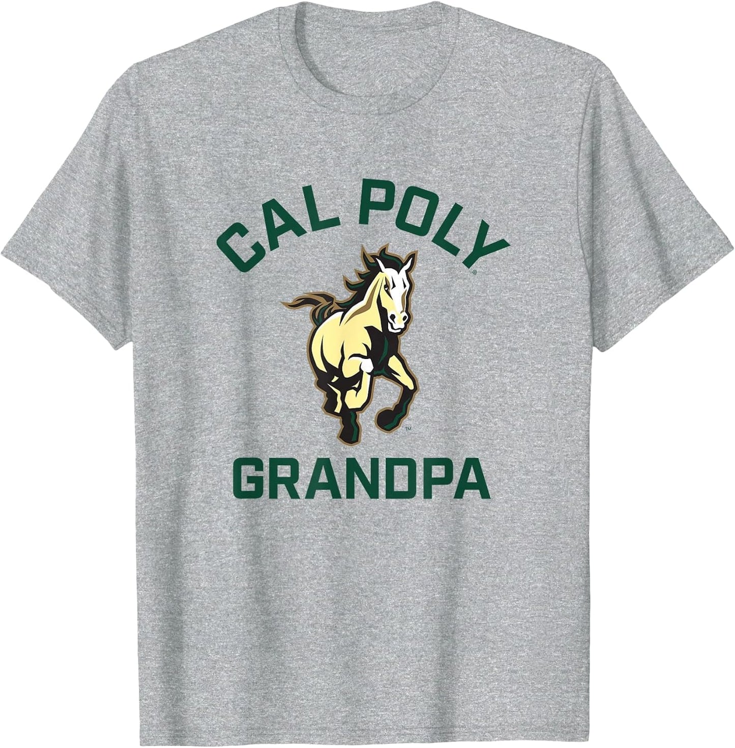 Cal Poly Mustangs Arched Grandpa