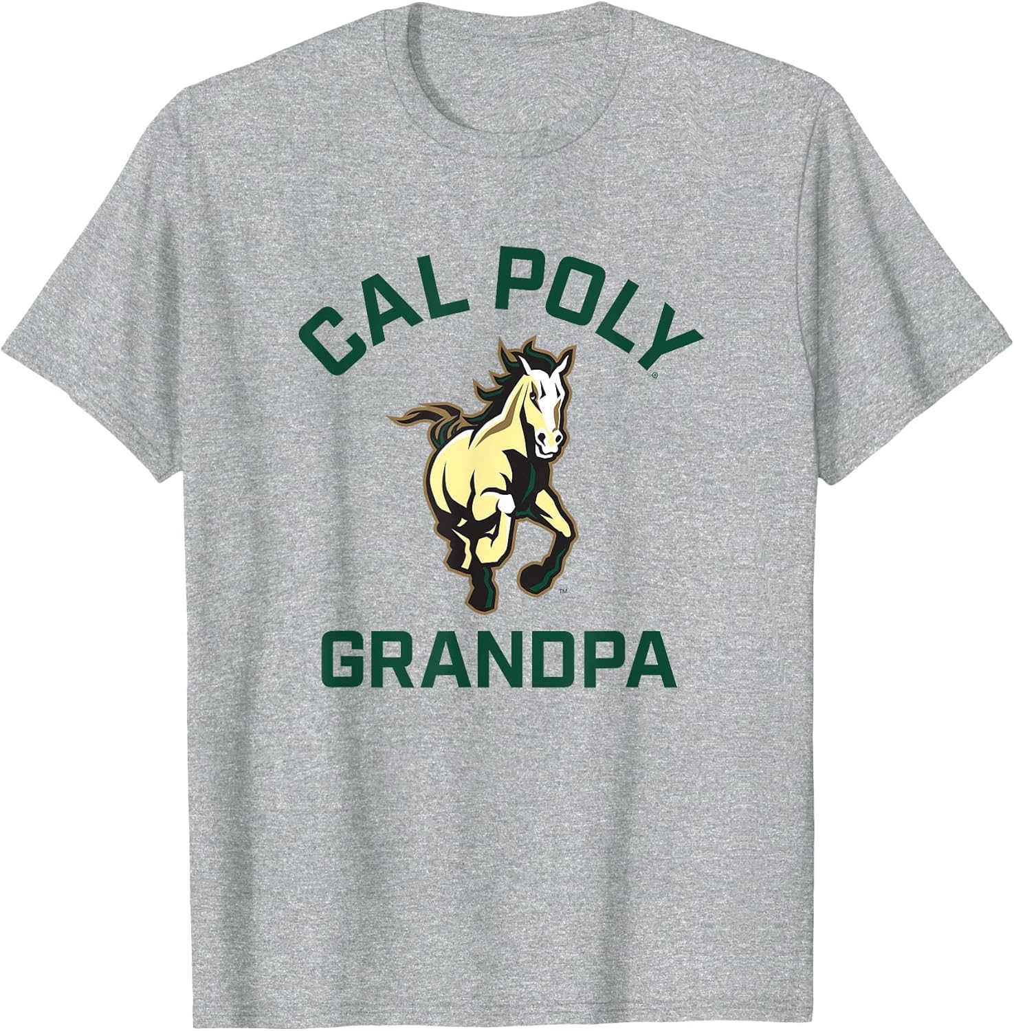 Cal Poly Mustangs Arched Grandpa