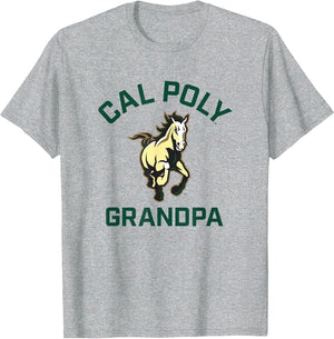 Cal Poly Mustangs Arched Grandpa