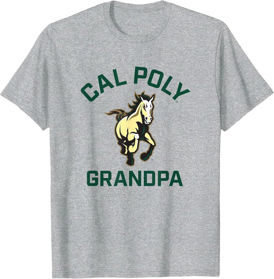 Cal Poly Mustangs Arched Grandpa