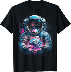 Astronaut Planet Earth Outer Space Galaxy Universe Science
