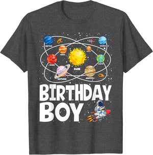 Birthday Boy Space Planets Birthday