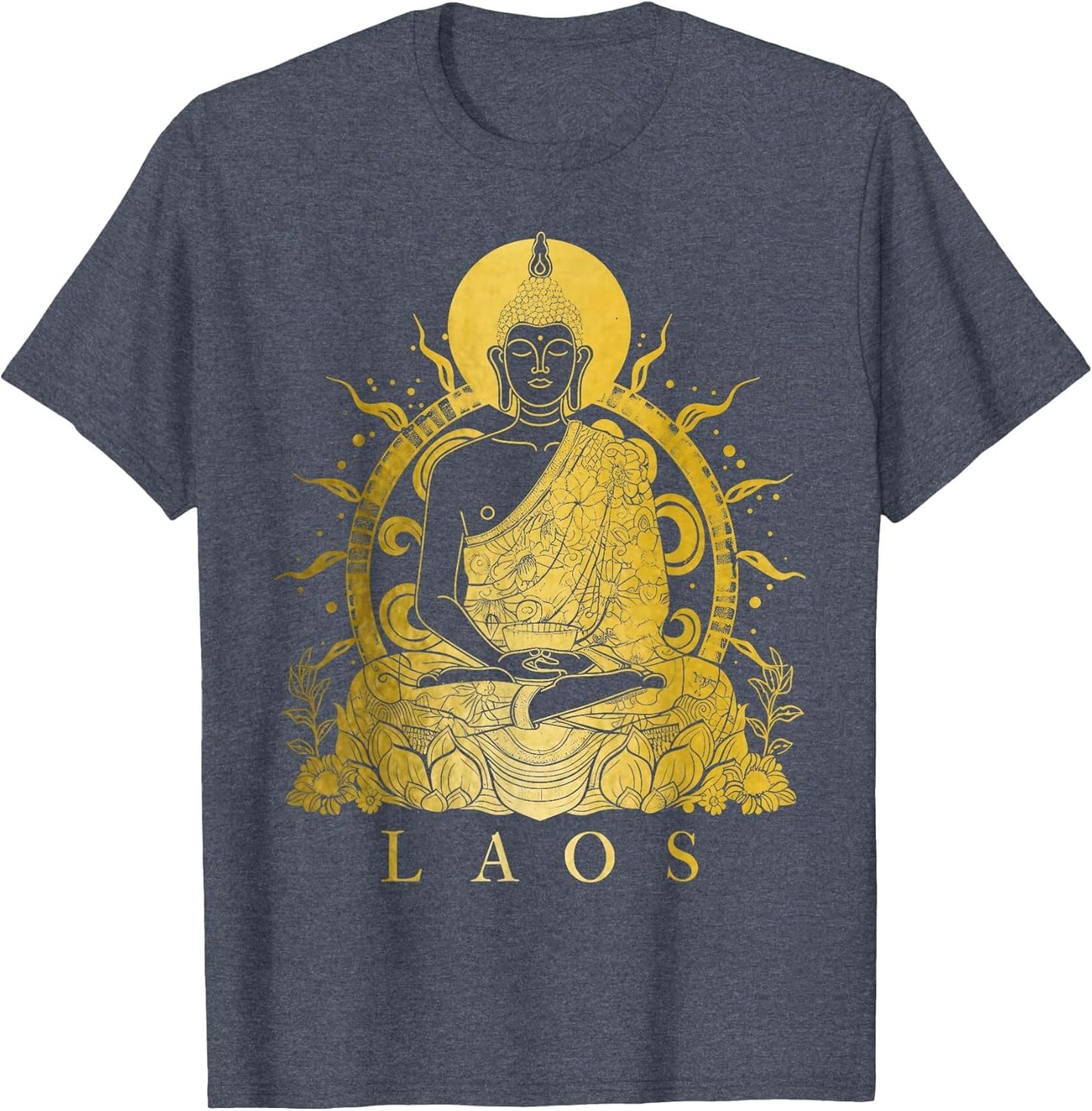 Laos Buddha Vintage Buddhist Souvenir