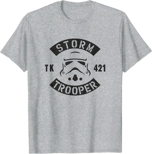 Star Wars Storm Trooper TK 421 Varsity Style Big Face Logo