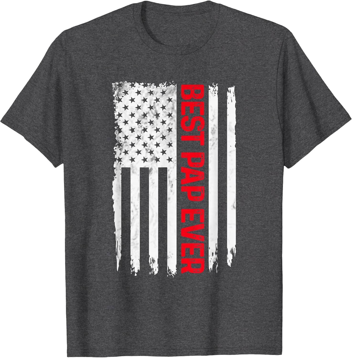 Best Pap Ever American Flag Funny Papa Grandpa