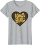 Retro Iowa Girl Heart Throwback Iowa Girls