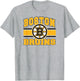 Boston Bruins Stripe Gray Officially Licensed