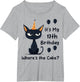 It's My 17th Birthday Funny 17 Years Old Cat Lover Sarcastic