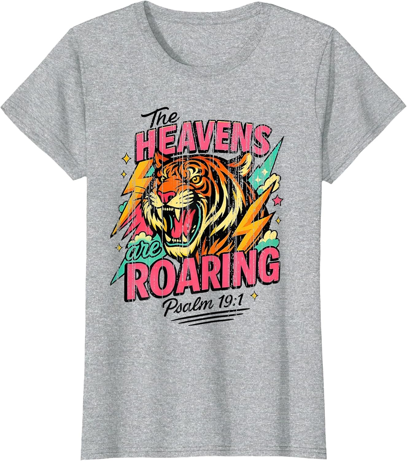 The Heavens are Roaring Psalm 19:1 Tiger Christian Faith