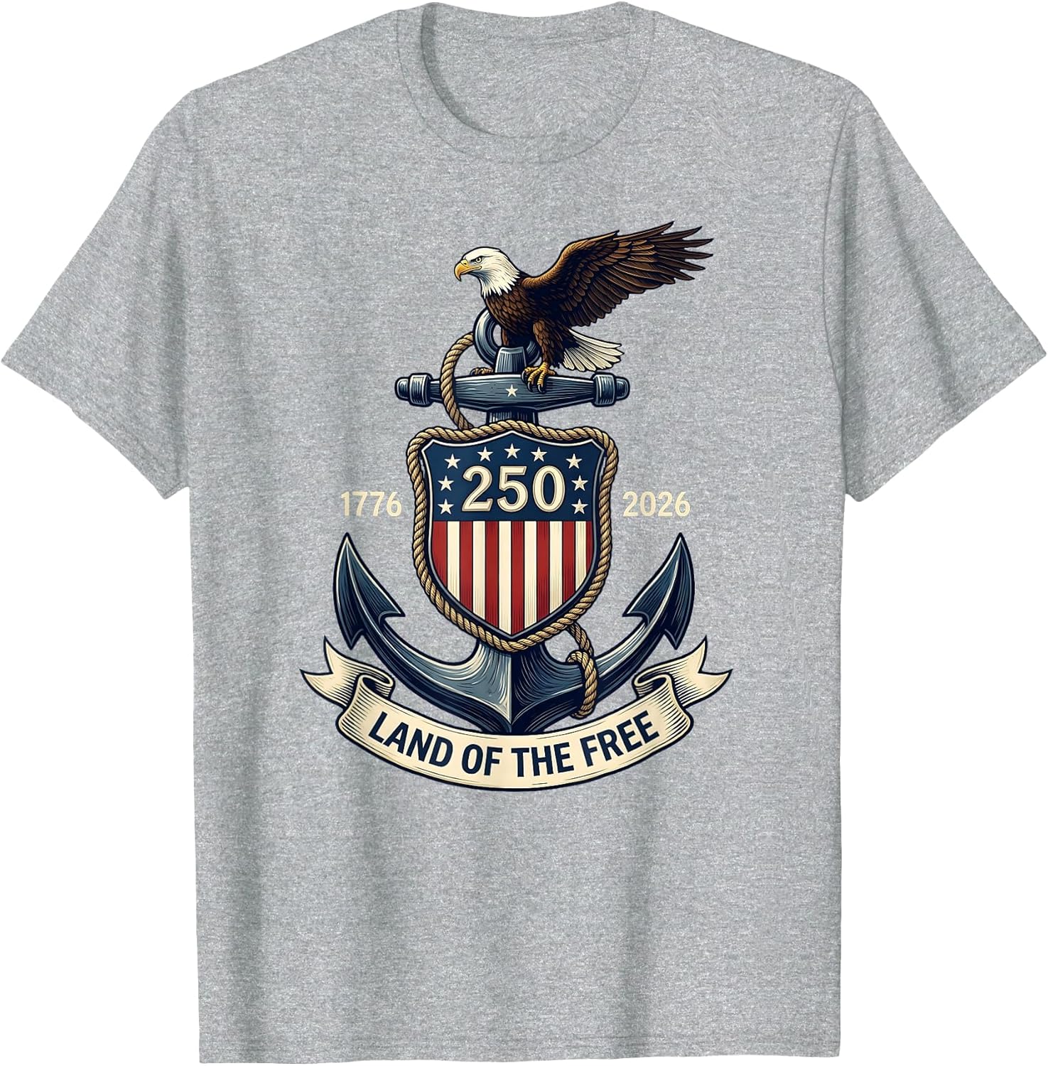 America 250 Land of the Free 1776-2026