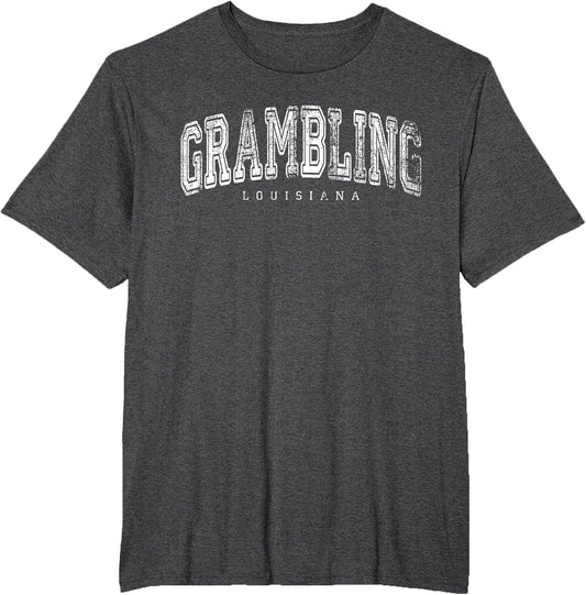 Grambling Louisiana Vintage Retro US City State Travel