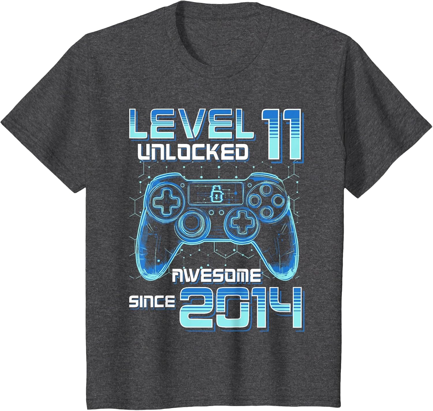 Level 11 Unlocked Video Game Party 11th Birthday Gamer Boys