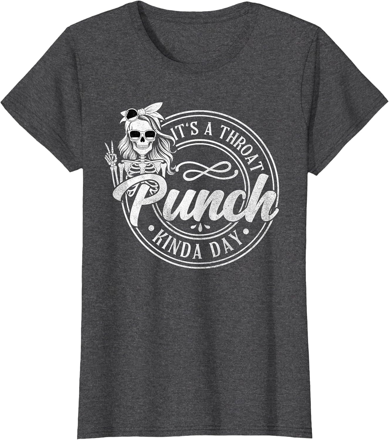 It's A Throat Punch Kinda Day Funny Throat Punch Humor