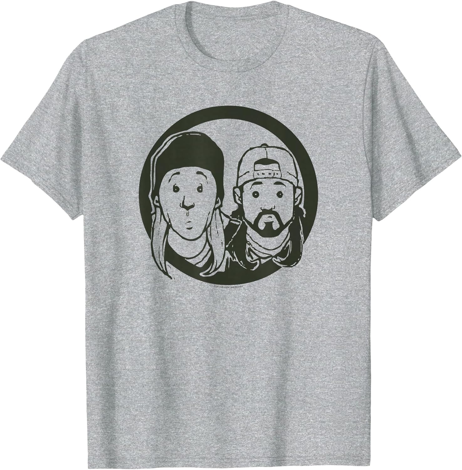 Jay and Silent Bob Simple Cartoon Faces