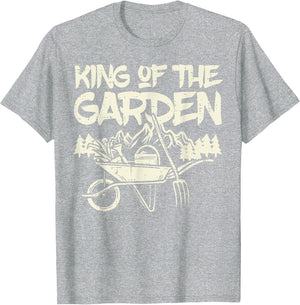 King of The Garden Cool Gardening Gardener Grandpa Dad Men