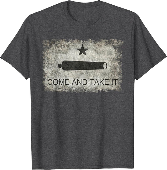 Historical Vintage Texas Come and Take it Flag T Shirt
