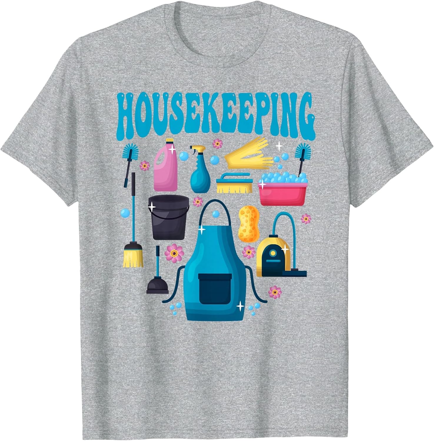 Retro Housekeeping Housekeeper Cleaner Cleaning