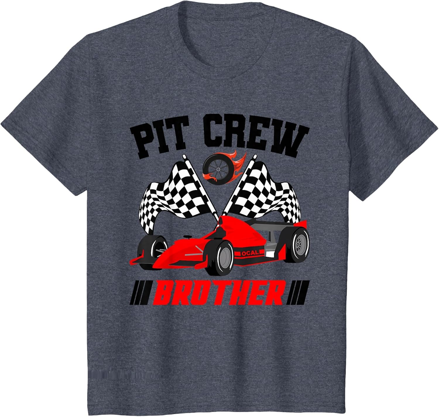 Brother Pit Crew Race Birthday Party Racing Matching Family