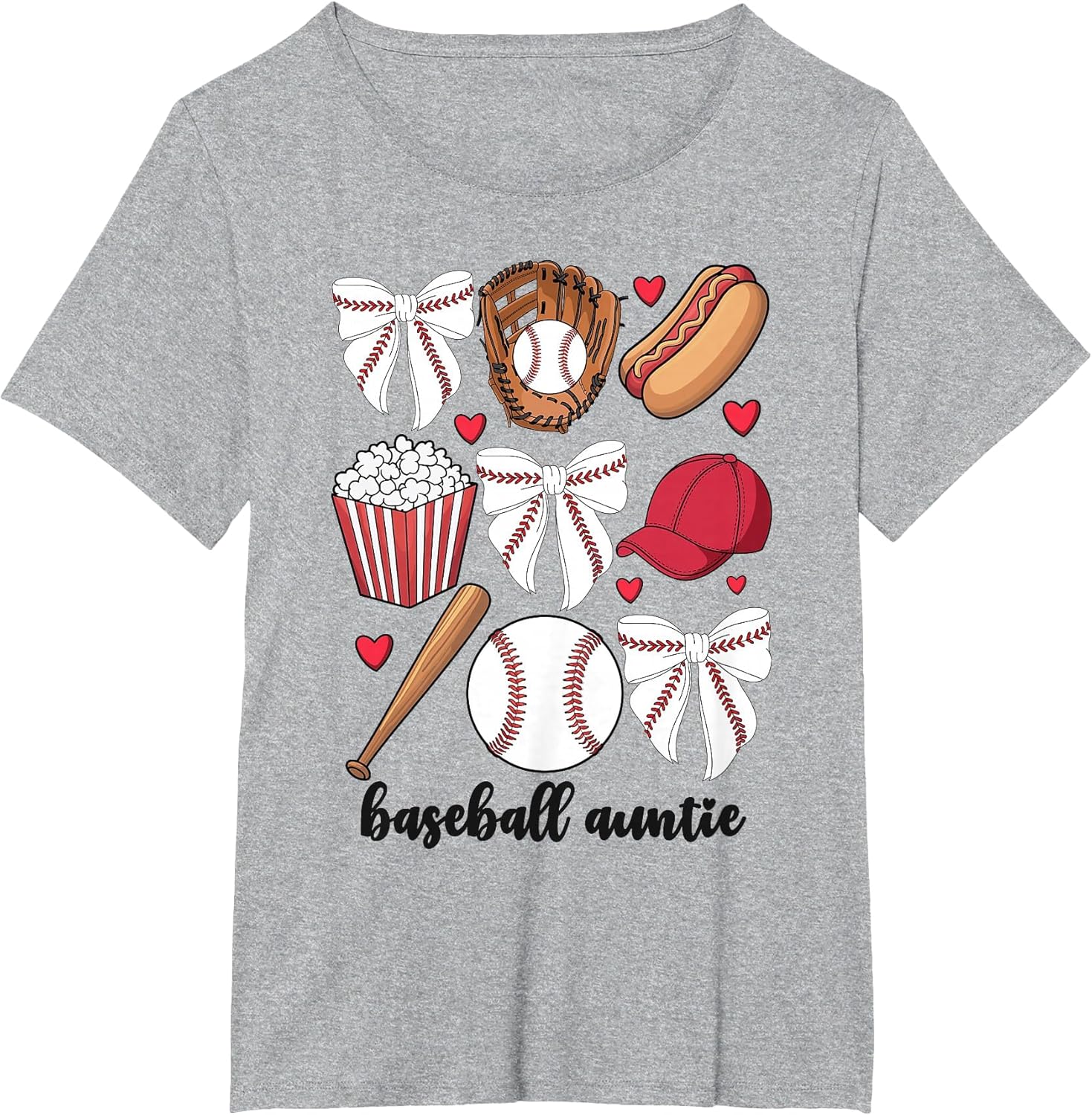 Baseball Auntie Coquette Bow Nephew Baseball Aunt