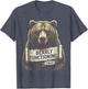 Bearly Functioning Today Funny Bear Design
