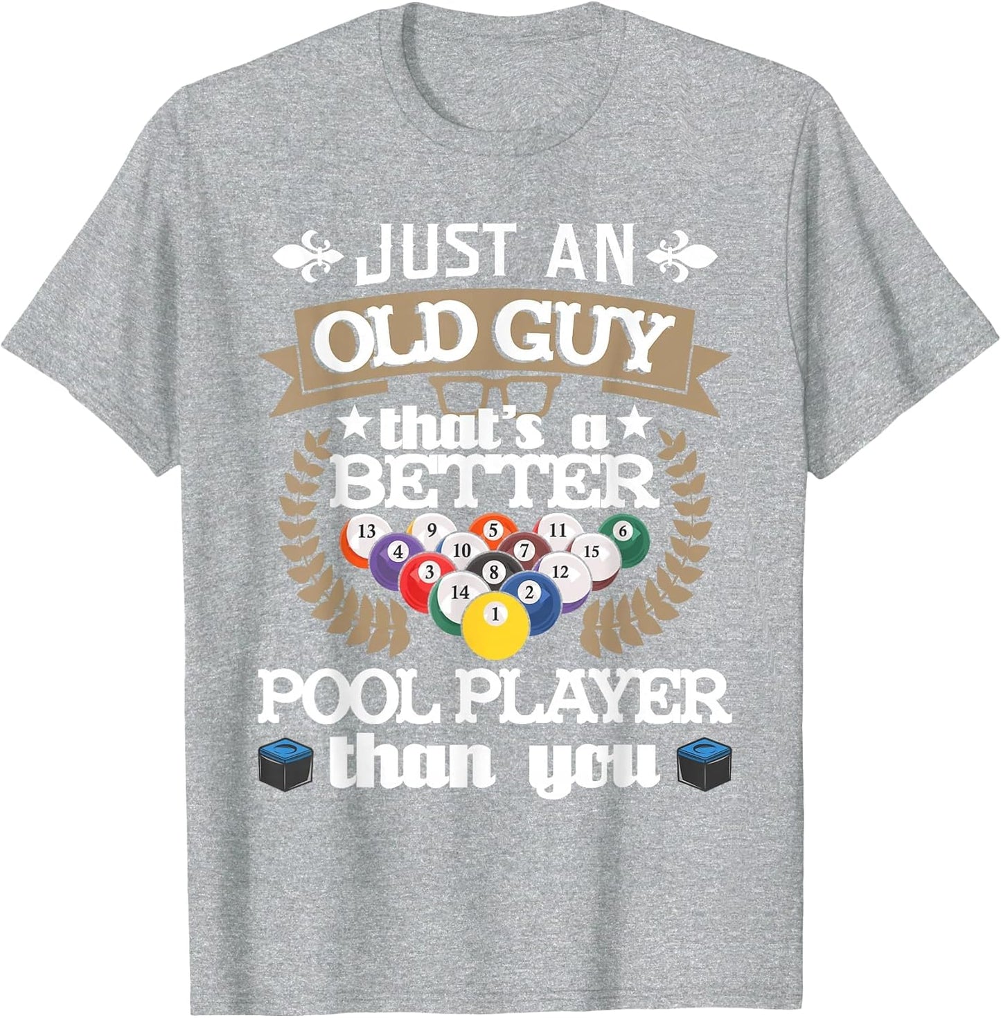 Just an Old Guy That's A Better Pool Player 8-Ball Billiard